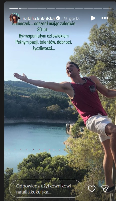 Screen z instagramowej relacji Natalii Kukulskiej