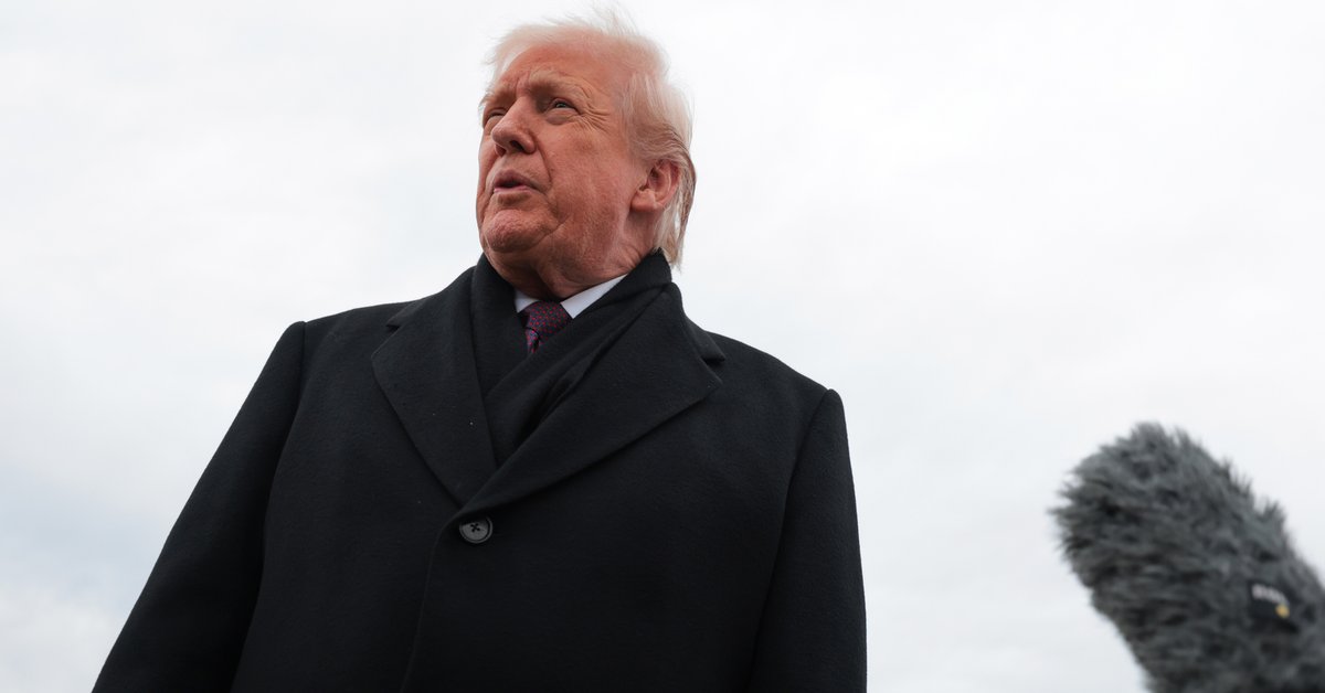 Donald Trump, Maryland, 17 grudnia 2025 r.