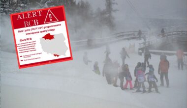 Pod autem załamał się lód. Dwóch mężczyzn wpadło do jeziora