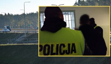 Chwile grozy na S3. Pijany ojciec zostawił "roztrzęsione i przerażone" dzieci