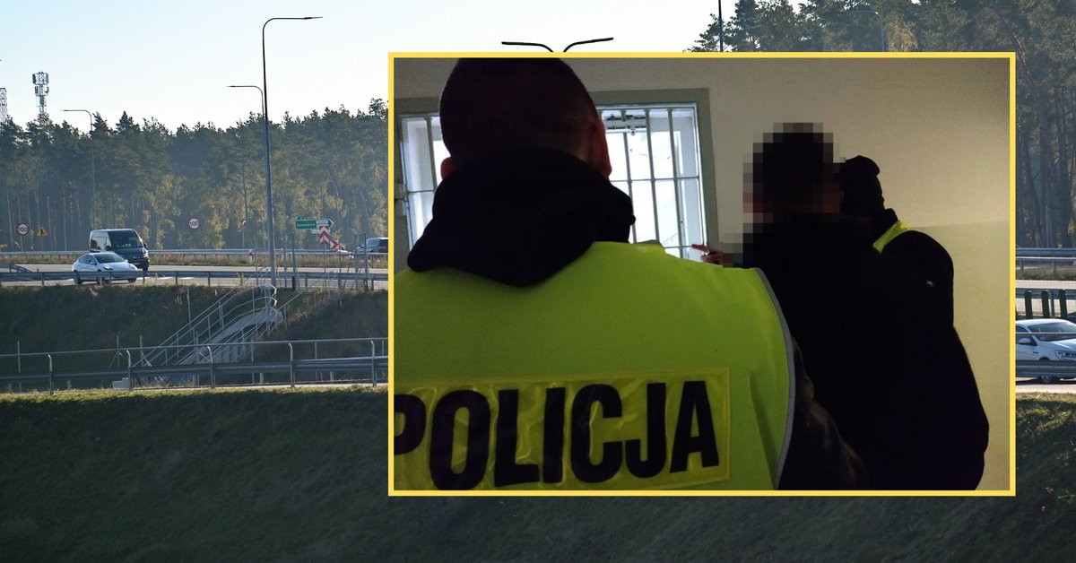 Chwile grozy na S3. Pijany ojciec zostawił "roztrzęsione i przerażone" dzieci