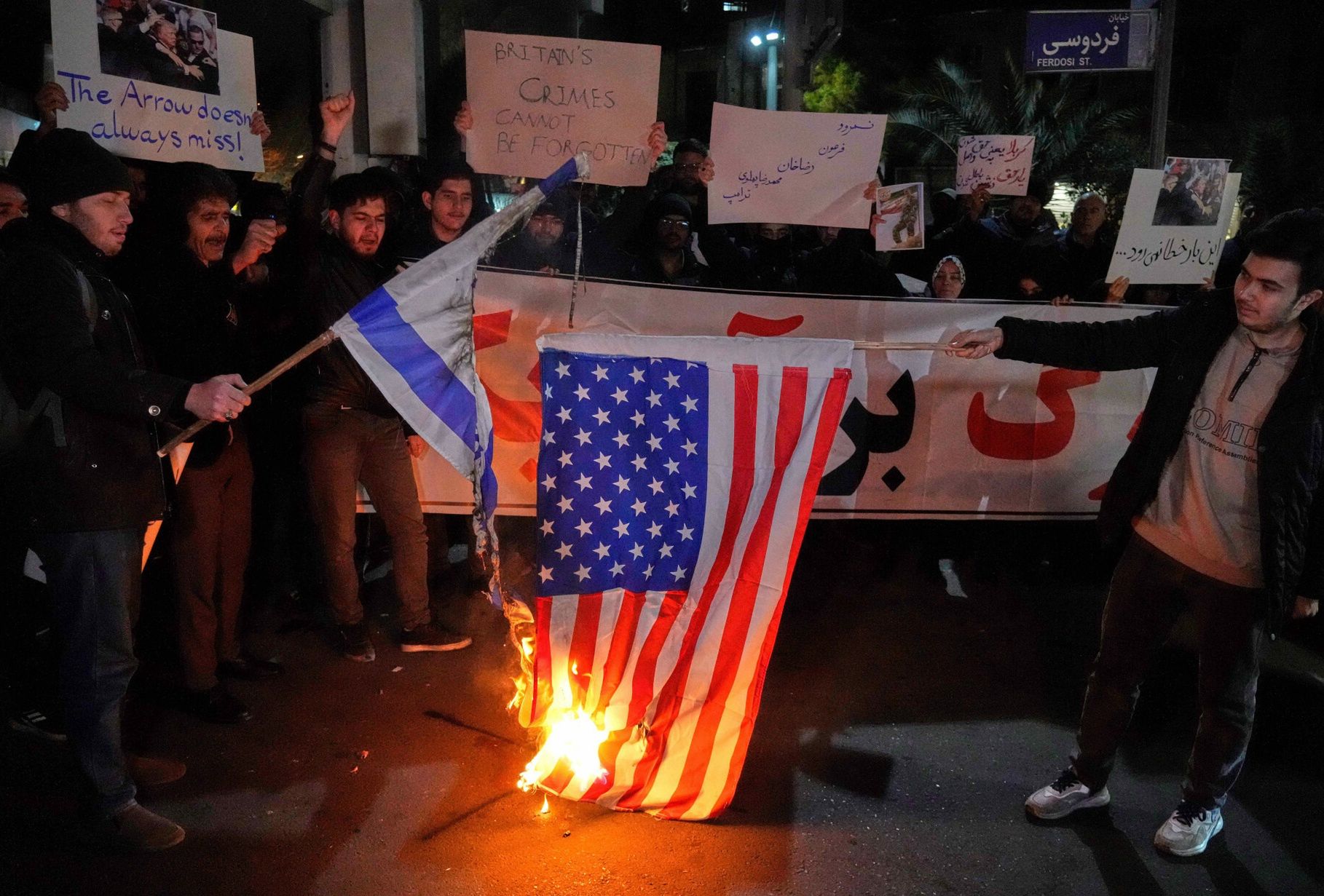 Iran - tak wyglądają manifestacje prorządowe