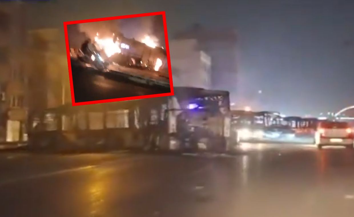 Tak wygląda Teheran po protestach. Apokaliptyczne obrazki