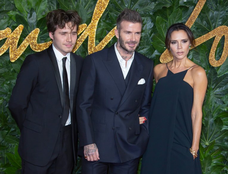 Brooklyn Peltz-Beckham, David Beckham, Victoria Beckham