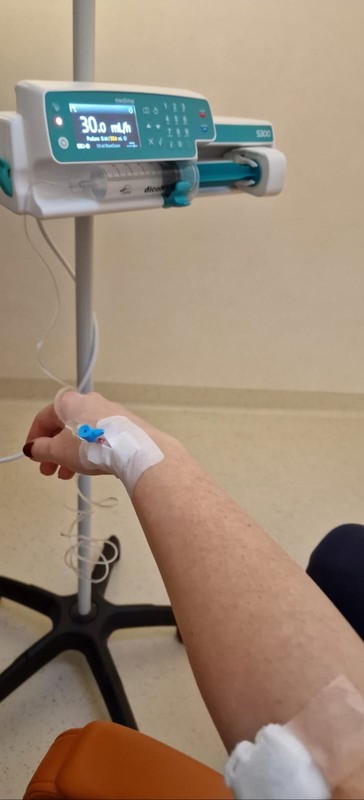 Kasia podczas badań