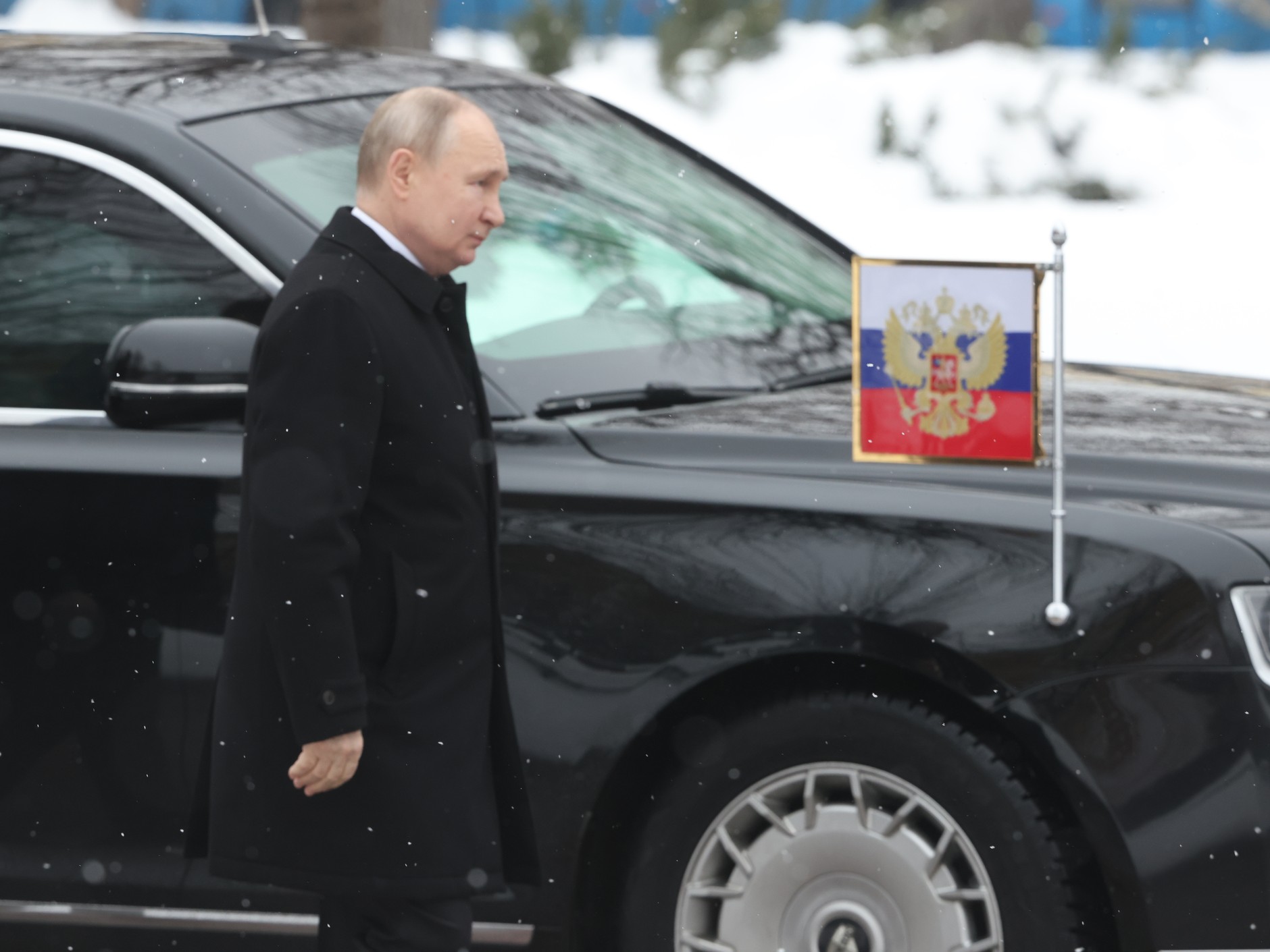 Władimir Putin w Moskwie, 23 lutego 2024 r.