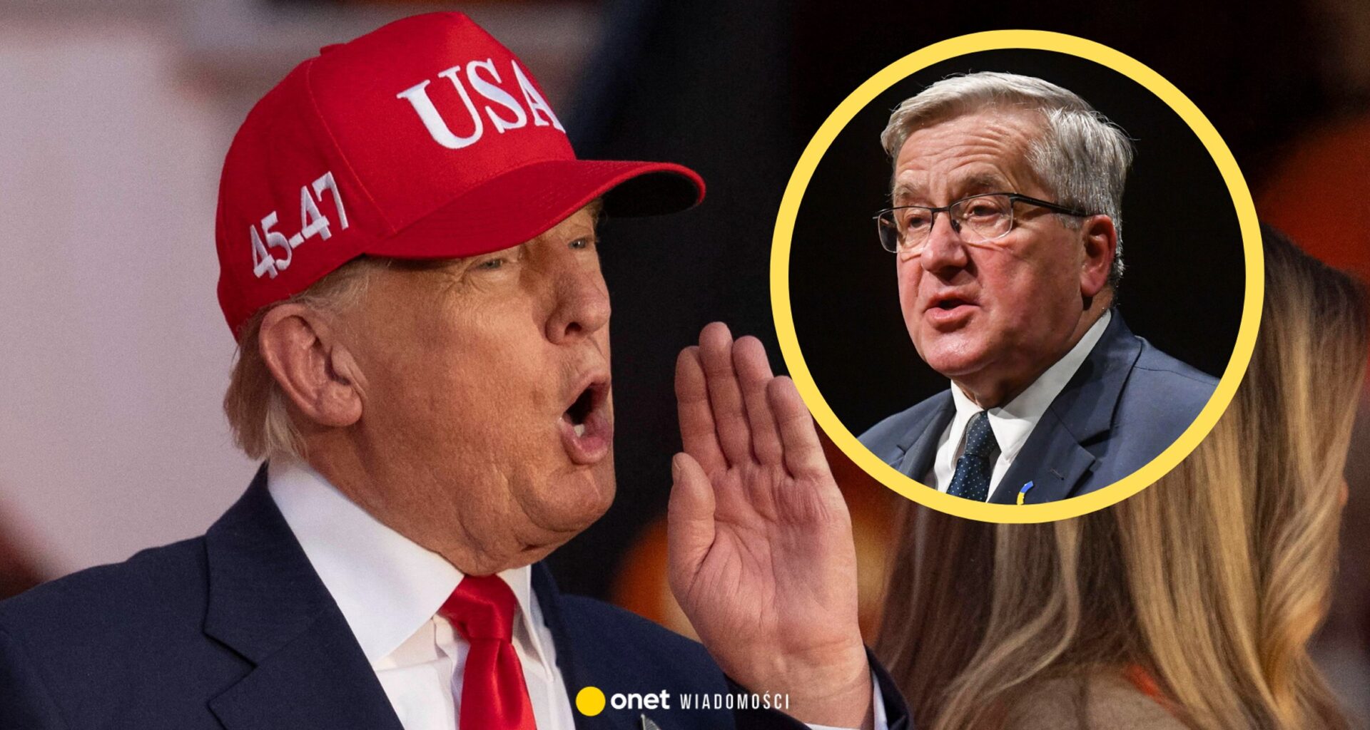 Bronisław Komorowski skrytykował Donalda Trumpa. "Jest się czego obawiać"