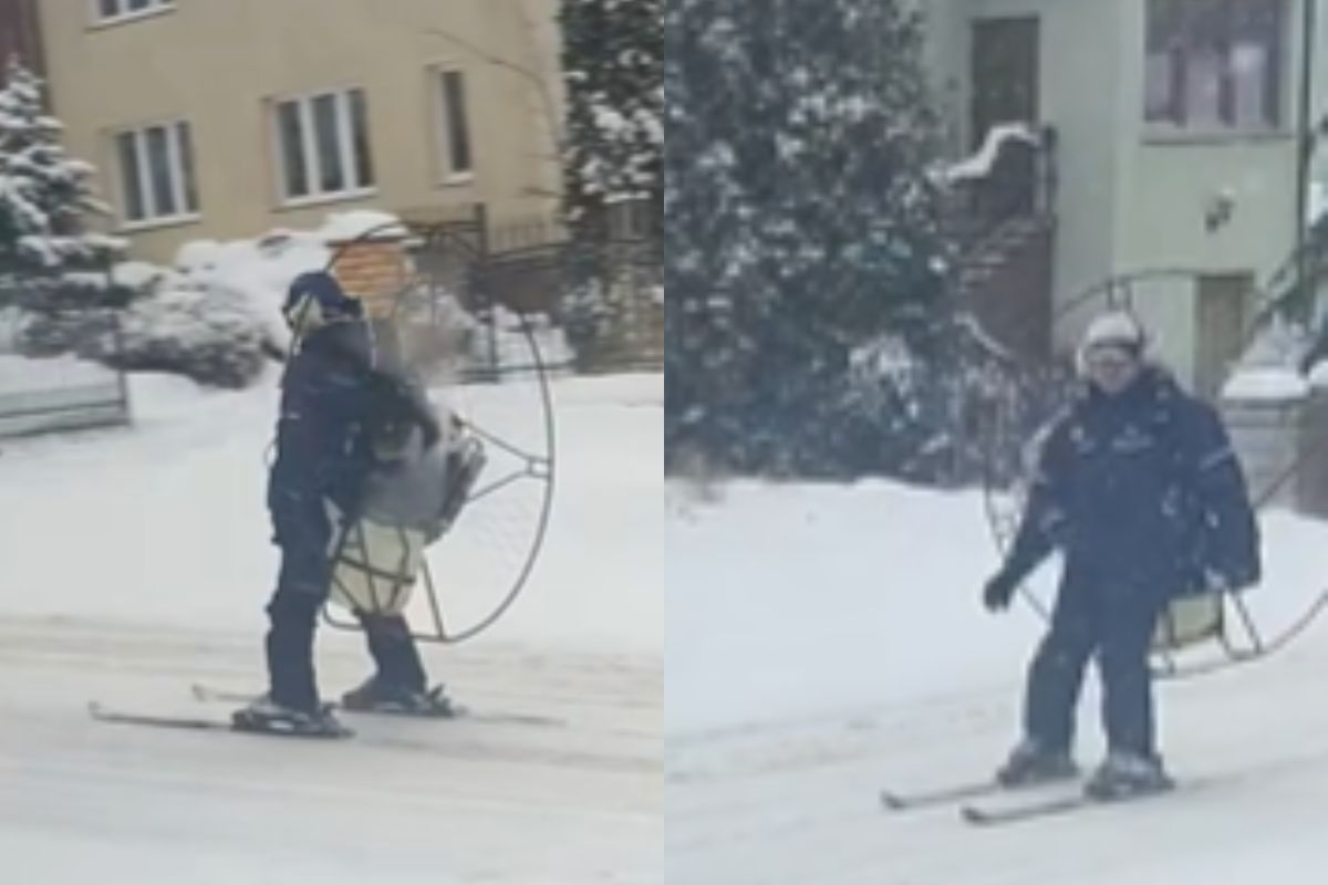 Tym jechał po ulicy. Wideo ma pół miliona wyświetleń