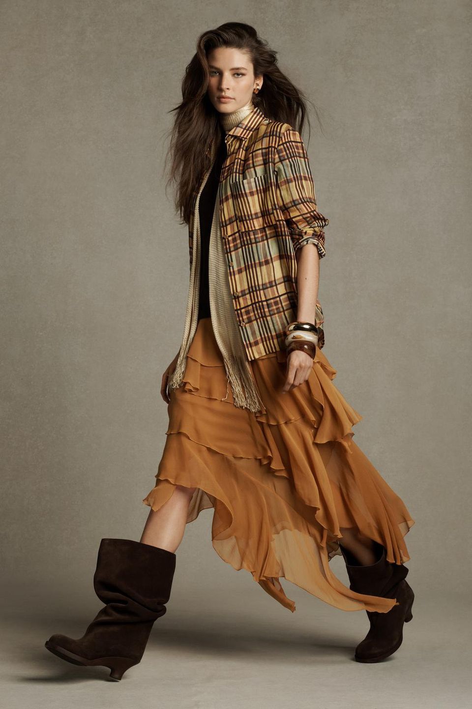 Koszula w kratkę z kolekcji Zary 2026