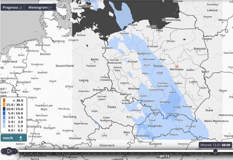 Śnieżyce nawiedzą Polskę.