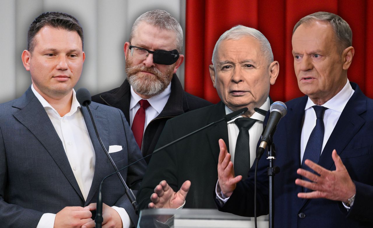 Nowy sondaż partyjny. Najwięcej zyskują Braun i Razem