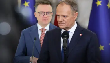 Trump natychmiast się zachwycił. Ujawnili nagranie z Macronem