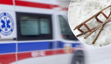 tragedia podczas zabawy na sankach. Dziecko wezwało pomoc