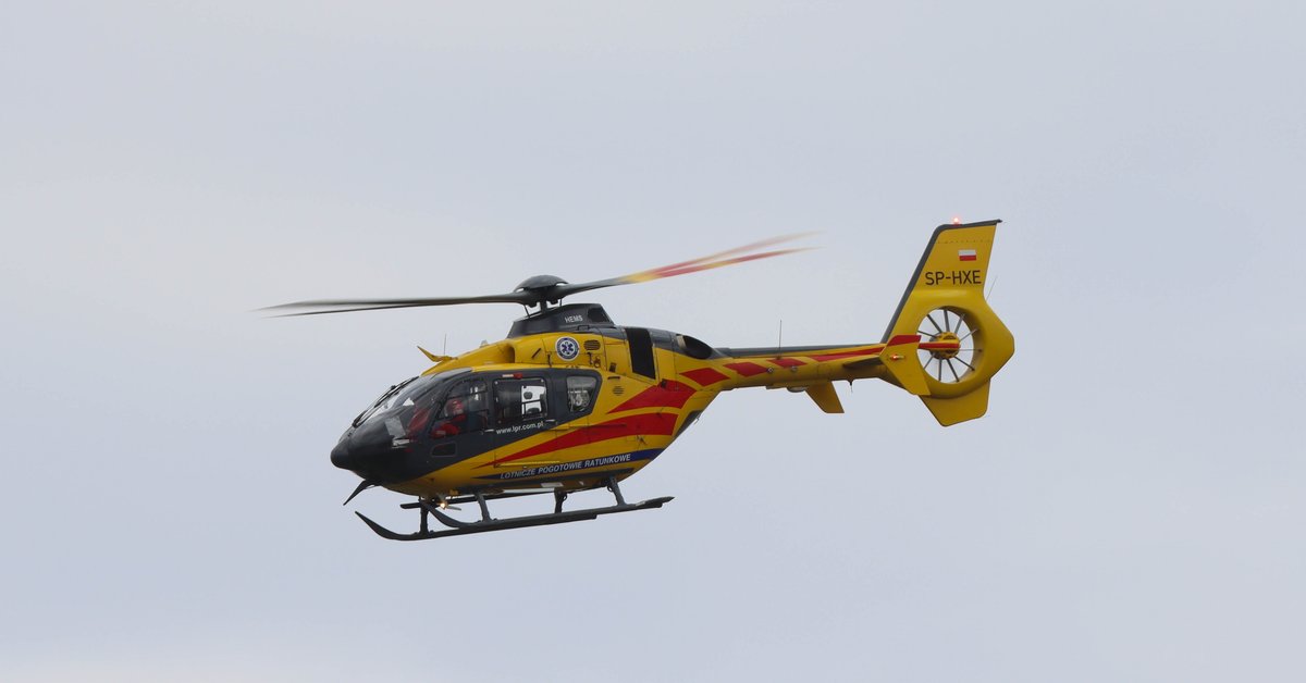 4-latek został przetransportowany do szpitala śmigłowcem LPR (zdjęcie ilustracyjne)