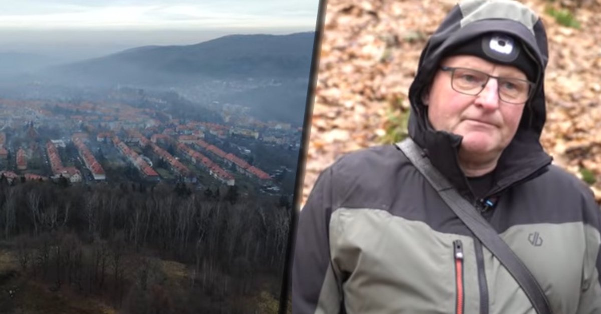 Wynik badania elektrooporowego. To tu miałby się znajdować&nbsp;domniemany tunel