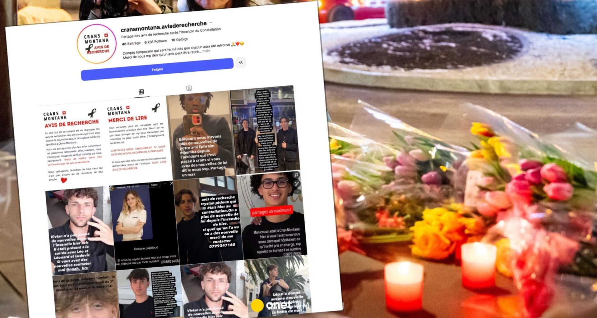 Pożar w Szwajcarii. Krewni szukają swoich bliskich. "Nie wiem, czy mój syn żyje"