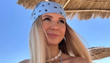 Caroline Derpienski odkopała zdjęcia sprzed 10 LAT i zwróciła się do hejterów: "Gdzie te operacje plastyczne, co mi wmawiacie?" (FOTO)