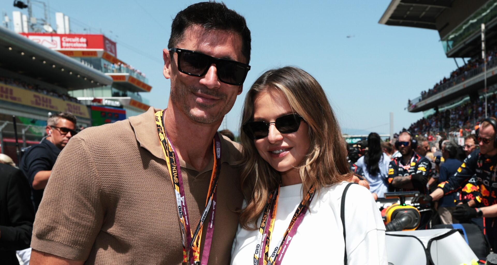 Anna i Robert Lewandowscy