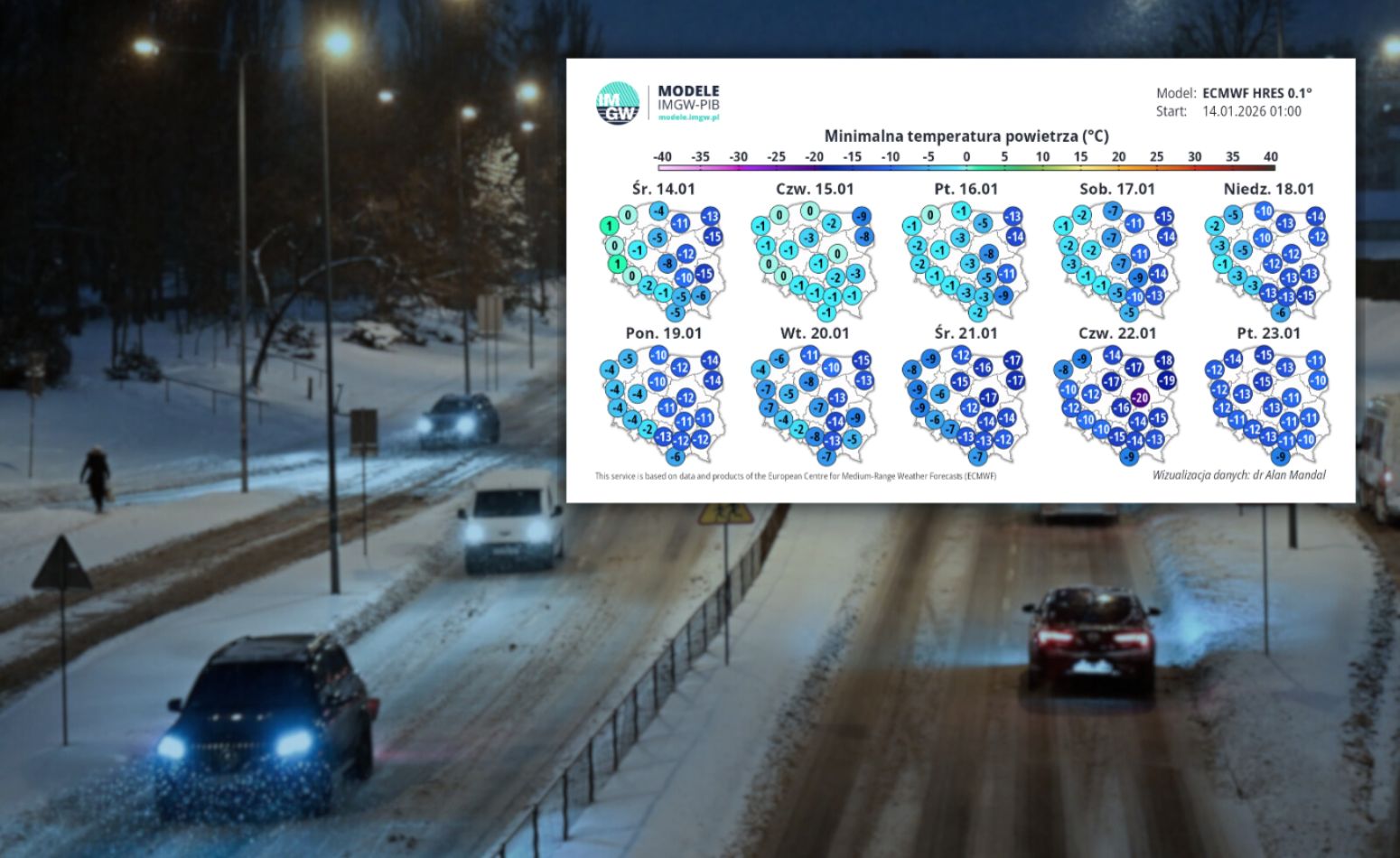 Ksiądz na kolędzie zobaczył kartkę w oknie sklepu. Zdjęcie wrzucił do sieci