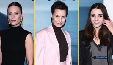 Danuta Stenka olśniła w różu na premierze. Tylko spójrzcie na siostrę Julii Wieniawy - Onet