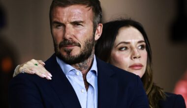 Beckhamowie skomentowli wpis fotografa