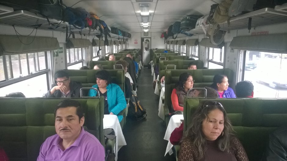 Wnętrze wagonu 2 klasy 'Clasico'