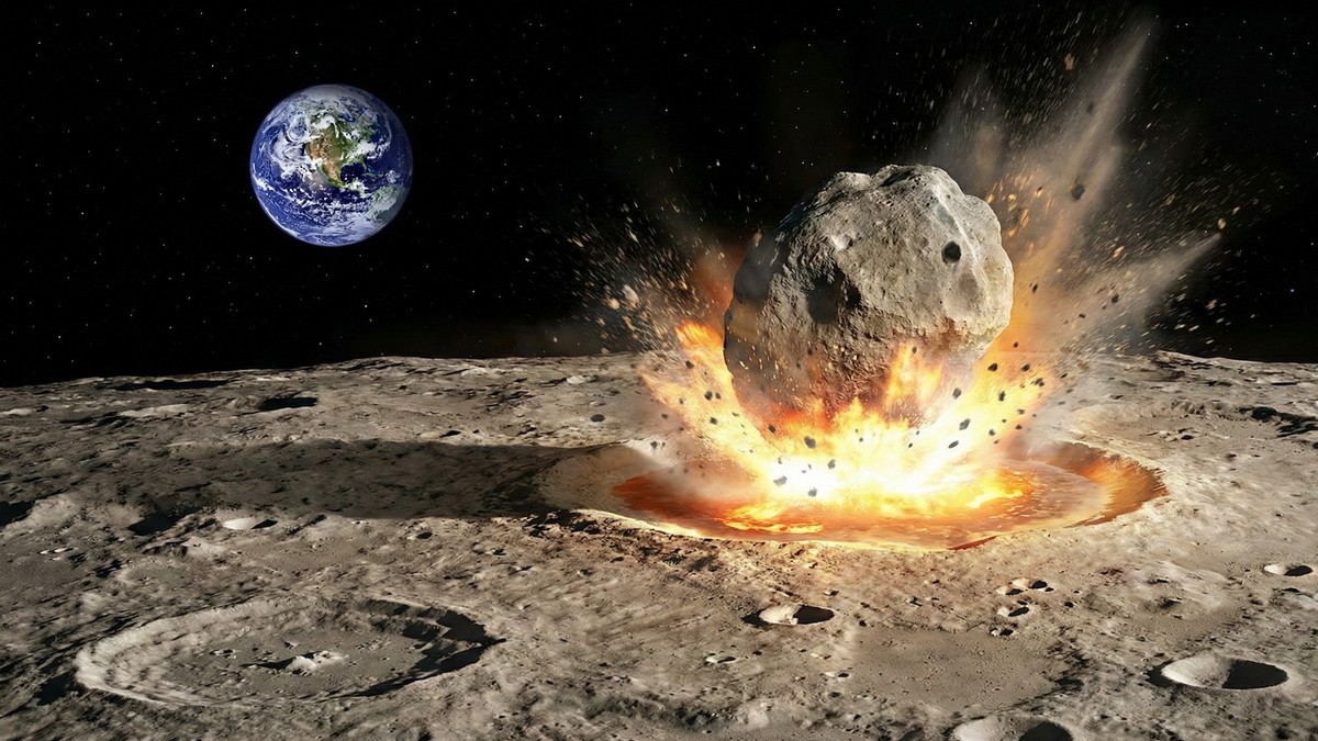 Planetoida może uderzyć w Księżyc z siłą bomby termojądrowej. To koszmar satelitów