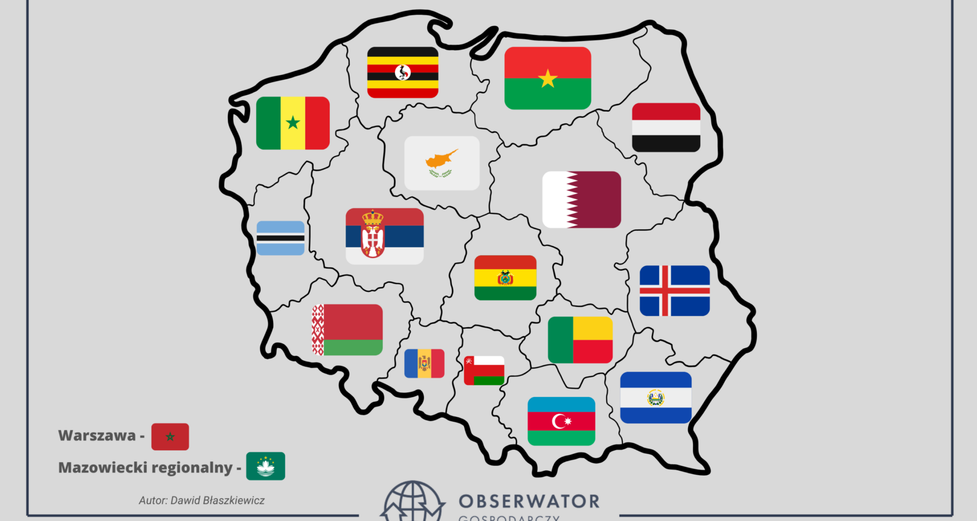 Warszawa ma gospodarkę jak Ukraina! Województwa Polski w porównaniu do państw świata
