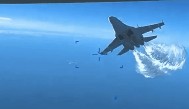 Pościg za tankowcem, patrolowce i rosyjskie myśliwce