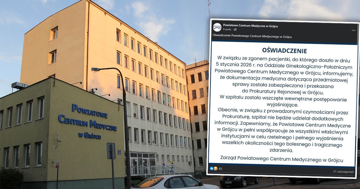 Grójec. Urodziła zdrowe dziecko i zmarła. Szpital zabrał głos
