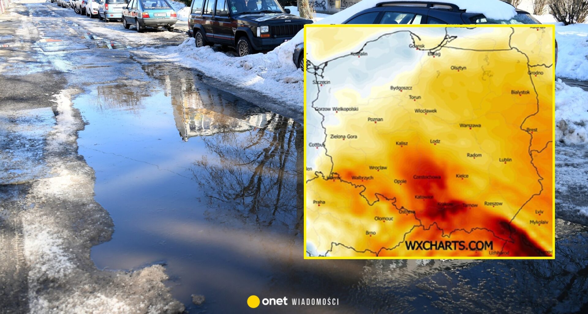 Nadciąga gwałtowny wzrost temperatury. Będą też śnieżyce i lodowe deszcze [POGODA]