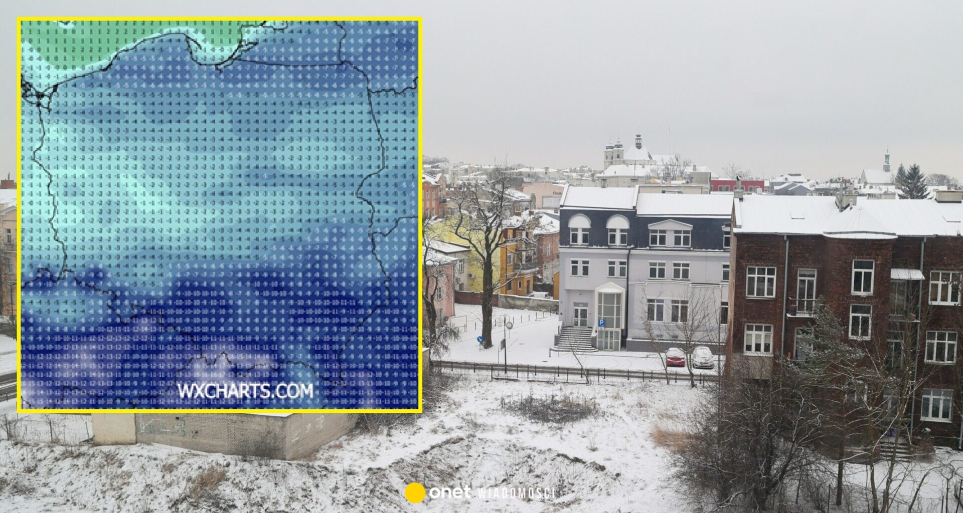 Będzie nowa fala śnieżyc i coraz silniejszy mróz. Mamy pogodę na niedzielę