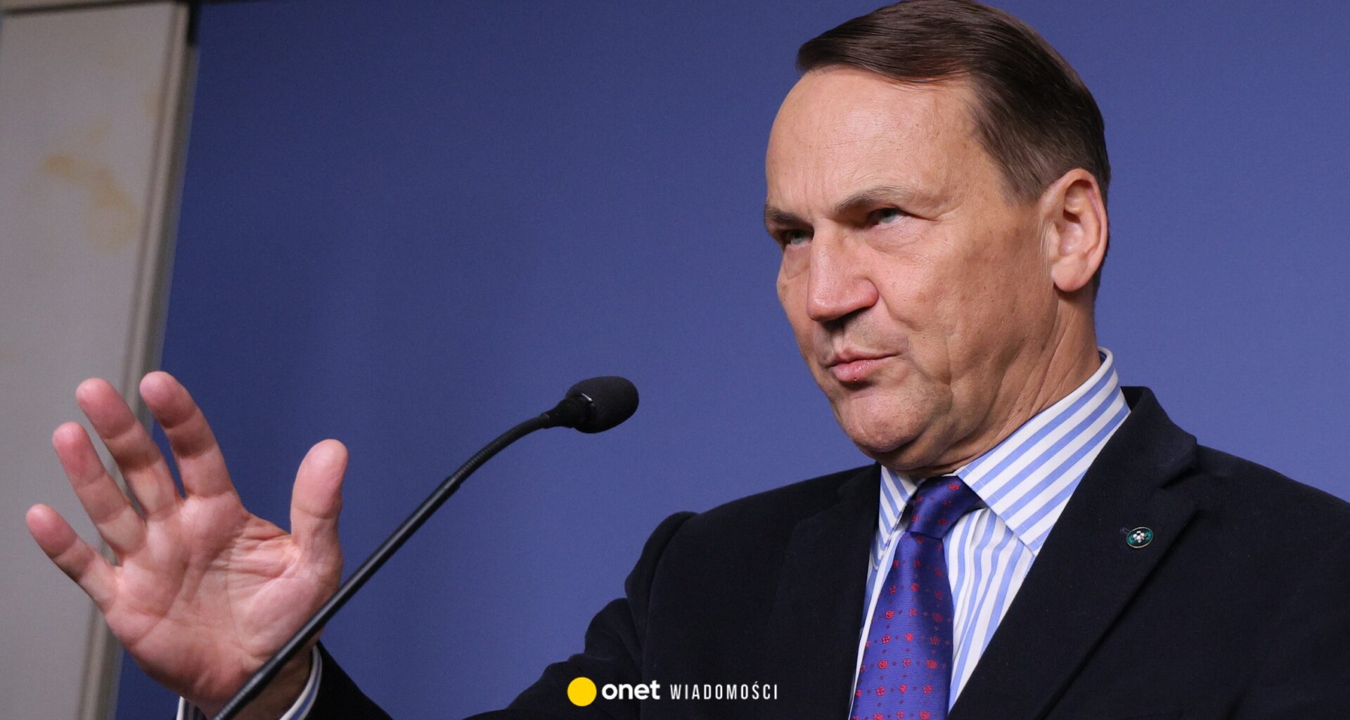 Mocne przemówienie Radosława Sikorskiego w Davos. "Putin nie jest człowiekiem pokoju" [RELACJA NA ŻYWO]