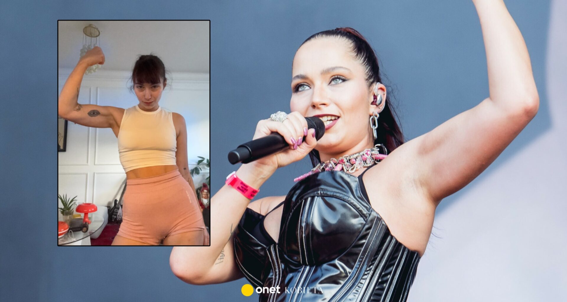 Mery Spolsky prezentuje efekty metamorfozy. "Miks siłowni, pilatesu, diet"