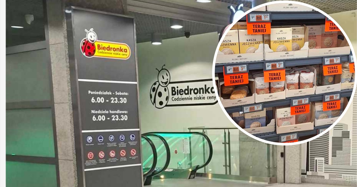 Biedronka przejęła sklep po Carrefour. To promocyjne szaleństwo
