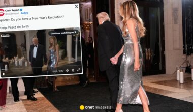 Sylwestra spędził na Florydzie. Donald Trump zdradził marzenie na Nowy Rok