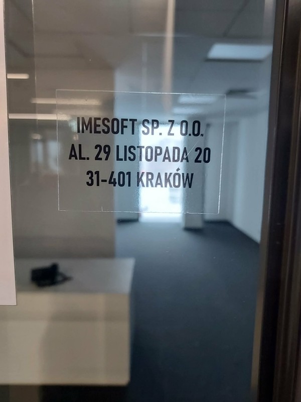 Siedziba firmy Imesoft