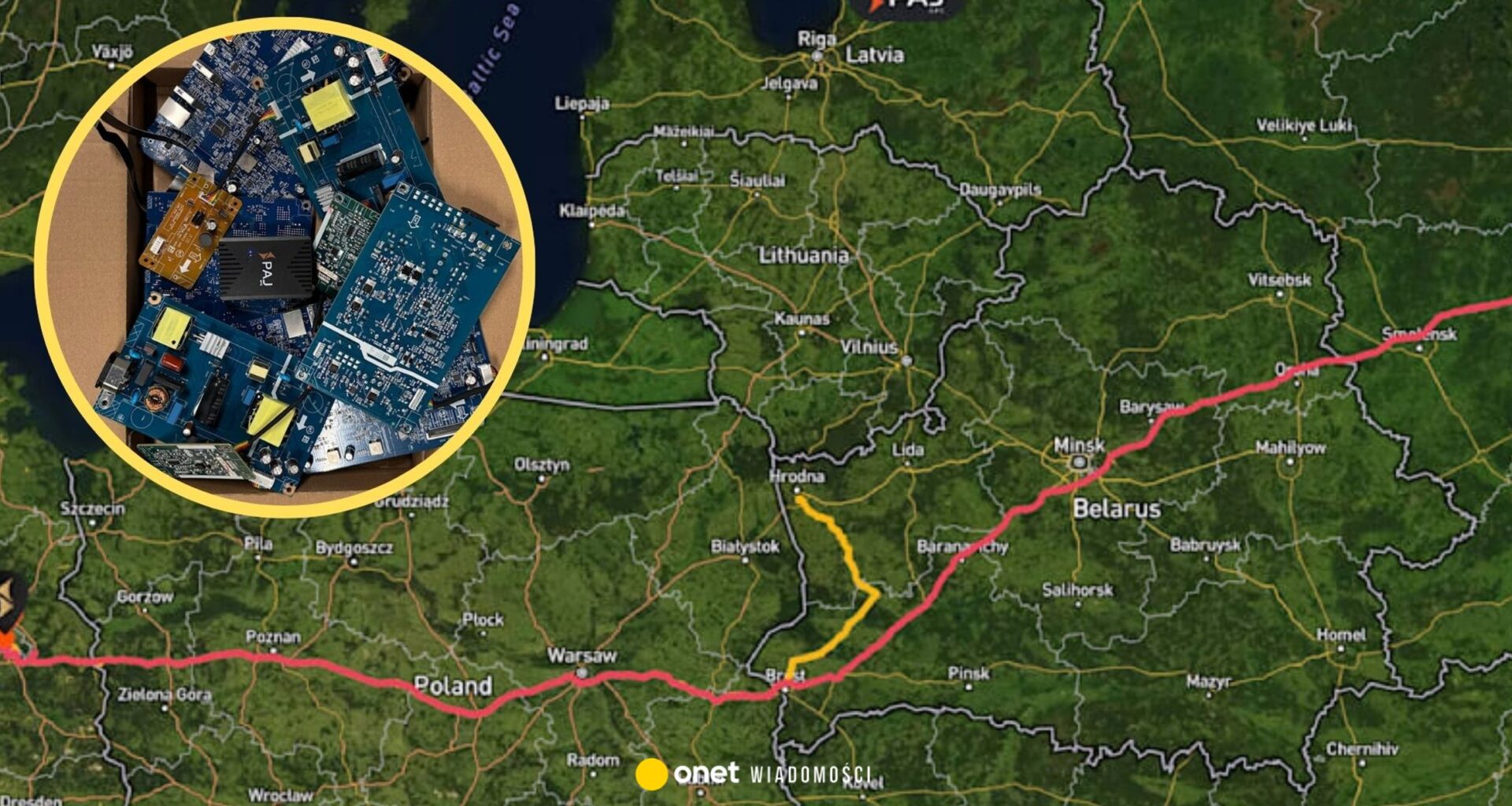 Reporterzy schowali nadajniki GPS w paczkach do Rosji. Odkryli sekret Putina