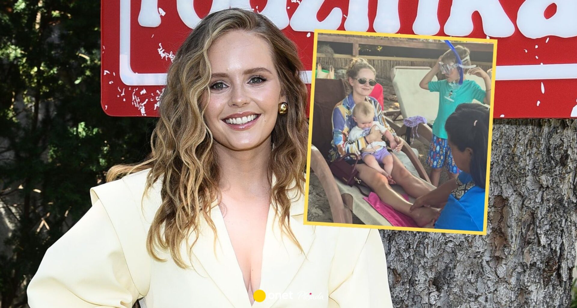 Olga Kalicka relacjonuje rajskie wakacje z dziećmi. Nie ukrywa, że jest zmęczona