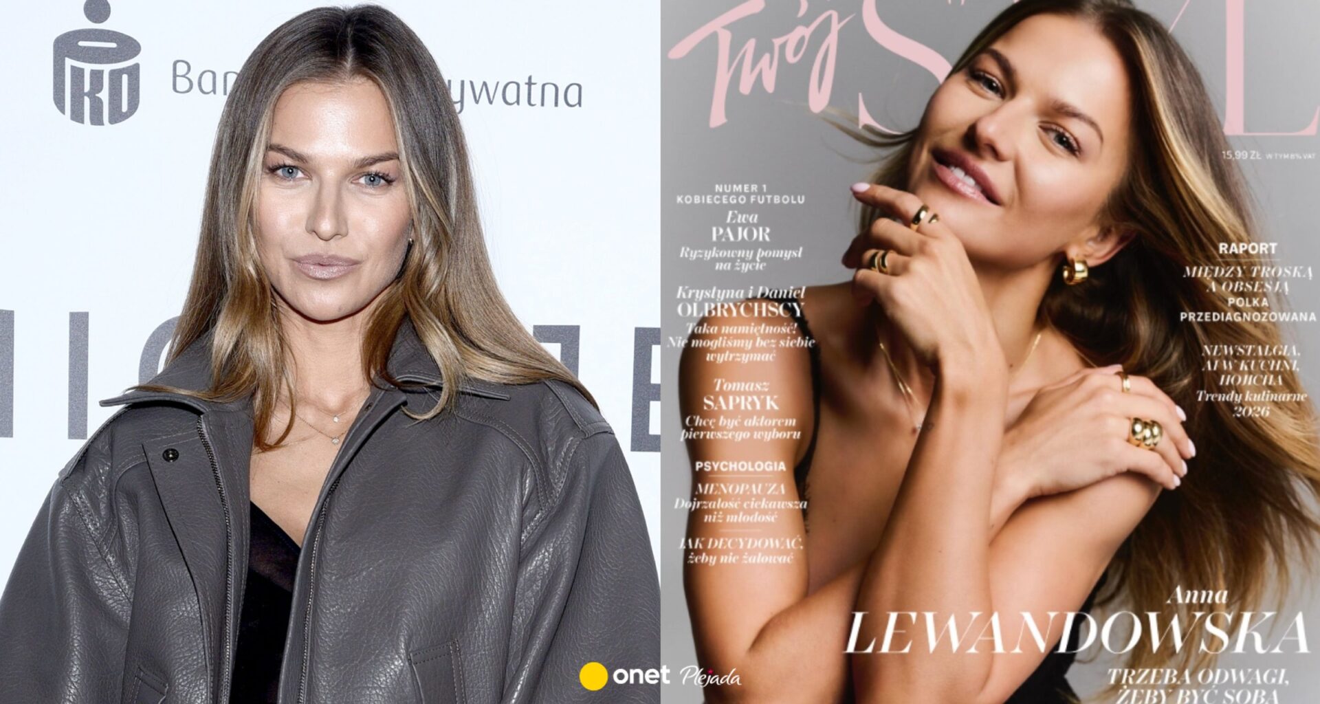 Anna Lewandowska zachwyca na dwóch okładkach magazynu. Fani są podzieleni