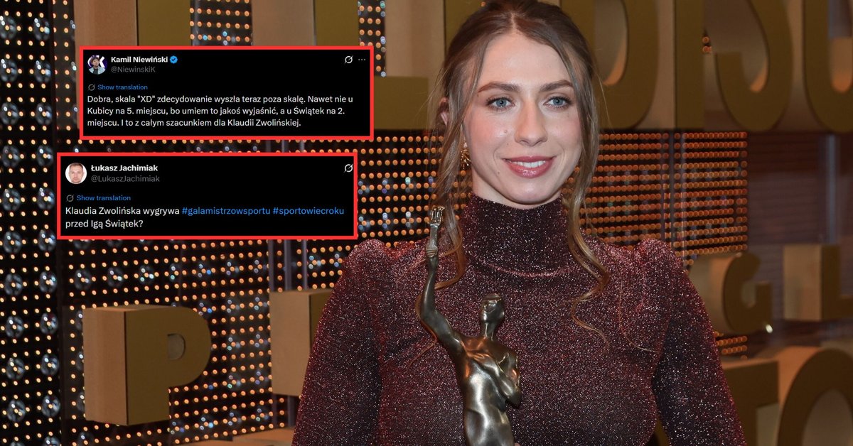 Zawrzało po ogłoszeniu wyników Gali Mistrzów Sportu. "Nieśmieszne"