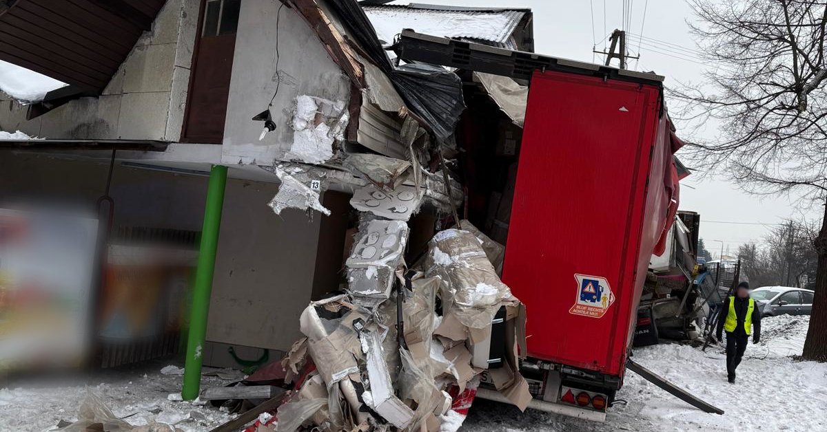 Ranna została kobieta, która kierowała samochodem osobowym