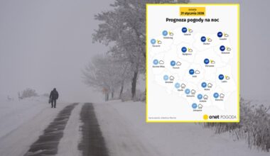 Noc wszędzie będzie mroźna. Na północnym wschodzie zapowiadamy prawie -20 st. C
