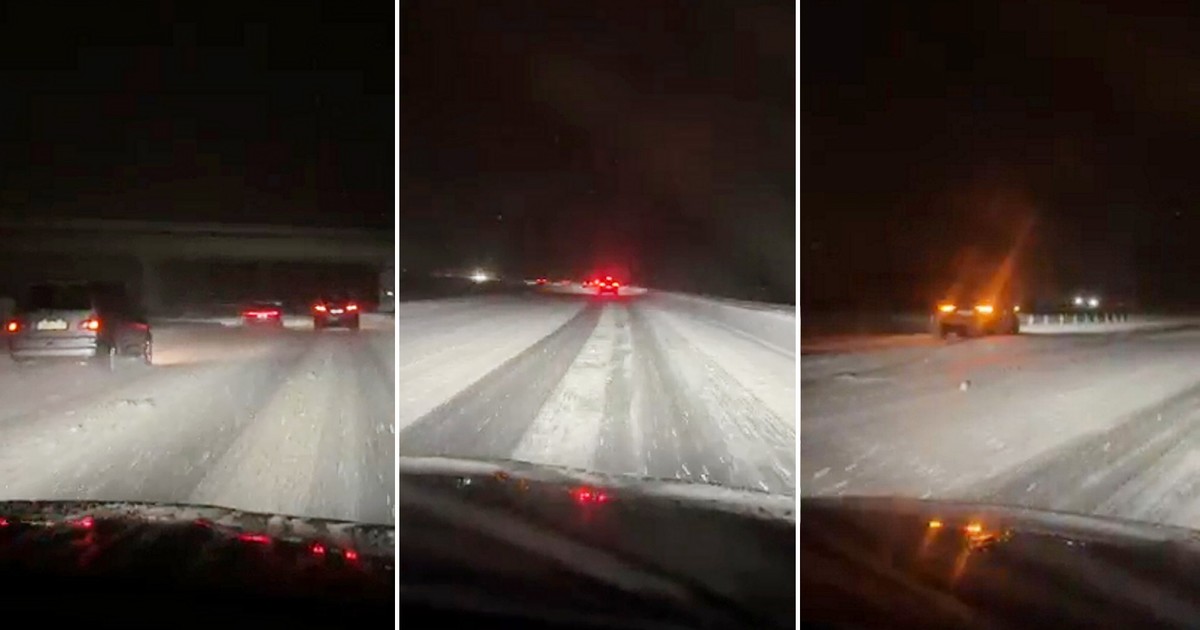 Atak zimy. Jechał trasą S7. Pokazał, co go spotkało "100 km i żadnego pługa"