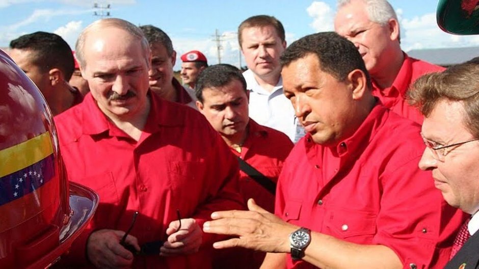 Alaksandr Łukaszenka i Hugo Chávez (zdj: flickr.com)