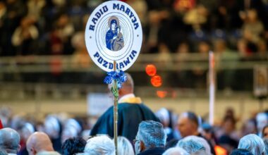 Uczestnicy XXXIII Pielgrzymki Rodziny Radia Maryja na Jasnej Górze, 14 lipca 2024 r.