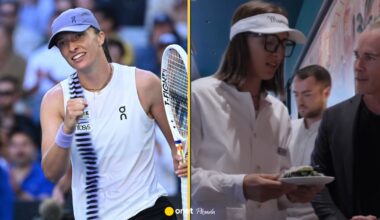 Iga Świątek zamieniła serwis tenisowy na kelnerski. Zaskoczyła gości restauracji [WIDEO]