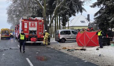 Wypadek w Studźcach. Nie żyją kobieta i jej 4-letnia córka