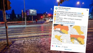 IMGW ostrzega przed gęstą mgłą