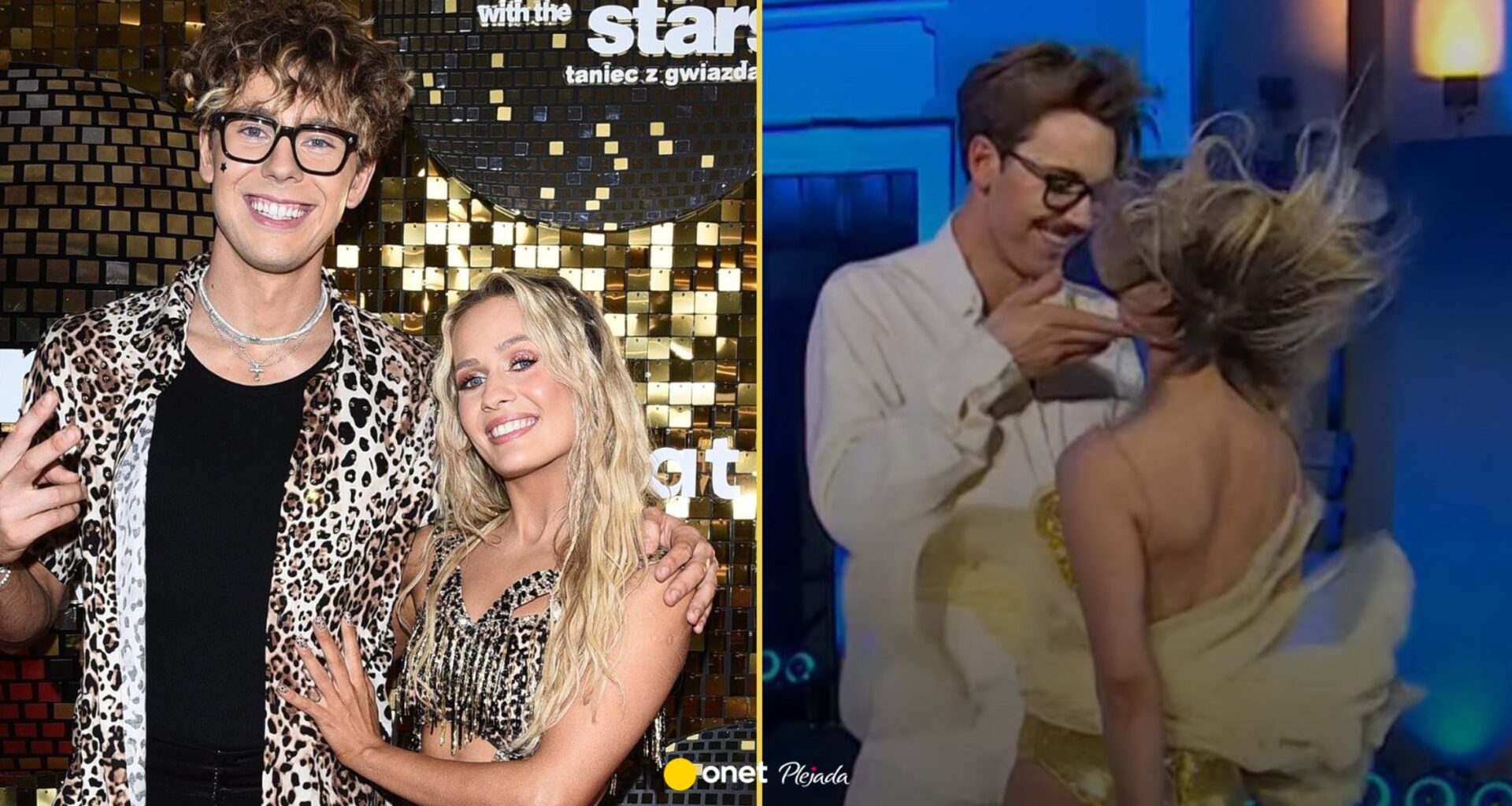 Mikołaj "Bagi" Bagiński i Magdalena Tarnowska zatańczyli podczas sylwestra